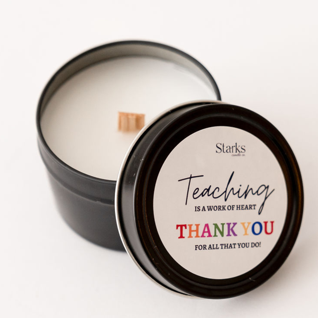 Teacher Candle Gift  Appreciation Thank You Gift for Teachers