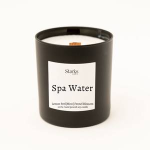 Spa Water Candle